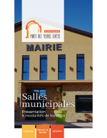 Brochure salles municipales – Portes des Pierres Dorées 2025