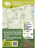 Carte voie du Tacot