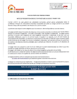 Note brève et synthétique des Budget CCAS 2026