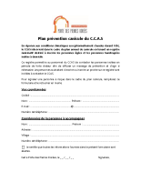 Formulaire prévention plan canicule